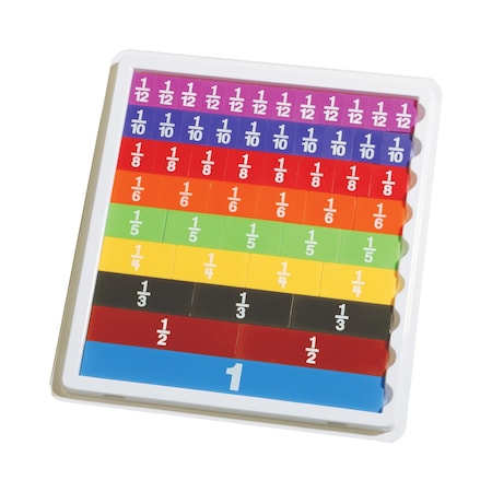 Learning Advantage Fraction Tiles With Tray 7660